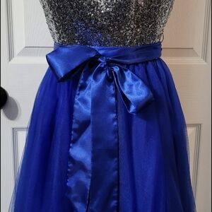 Adore Royal Blue Evening Dress BNWT